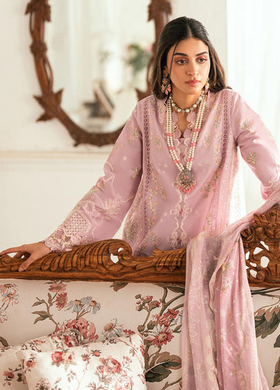 Qalamkar Embroidered Lawn Suits Unstitched 3 Piece QLM25LL SB-06 Komal