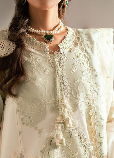 Qalamkar Embroidered Lawn Suits Unstitched 3 Piece QLM25LL SB-10 Nadia