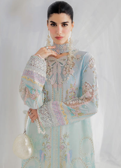 Qalamkar Embroidered Silk Suits Unstitched 3 Piece QLM25LS D-01 Keeva