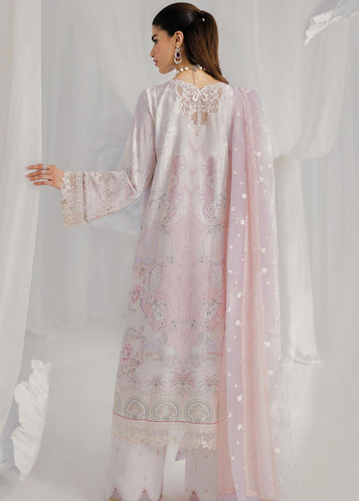 Qalamkar Embroidered Silk Suits Unstitched 3 Piece QLM25LS D-04 Marlene