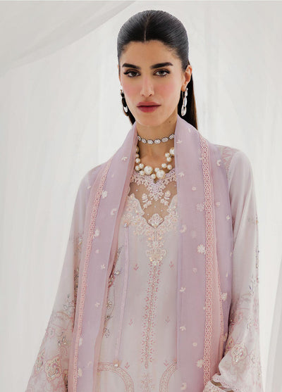 Qalamkar Embroidered Silk Suits Unstitched 3 Piece QLM25LS D-04 Marlene