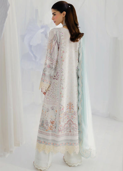 Qalamkar Embroidered Silk Suits Unstitched 3 Piece QLM25LS D-06 Nele
