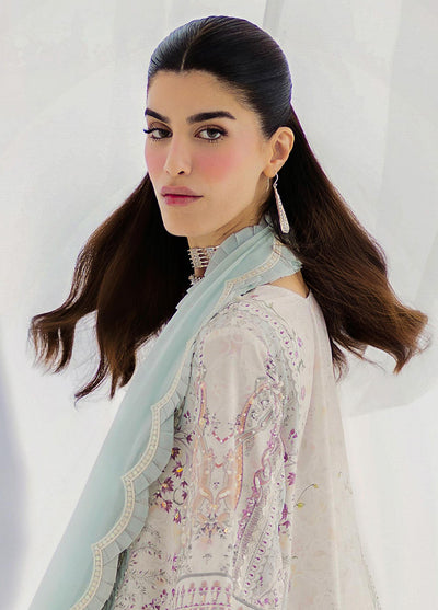 Qalamkar Embroidered Silk Suits Unstitched 3 Piece QLM25LS D-06 Nele