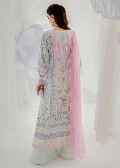 Qalamkar Embroidered Silk Suits Unstitched 3 Piece QLM25LS D-07 Ida