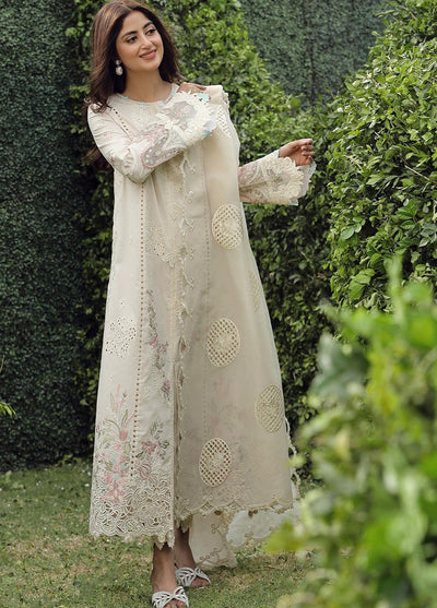 Qalamkar Unstitched Festive Lawn Collection 2024 PS-04 Zuha