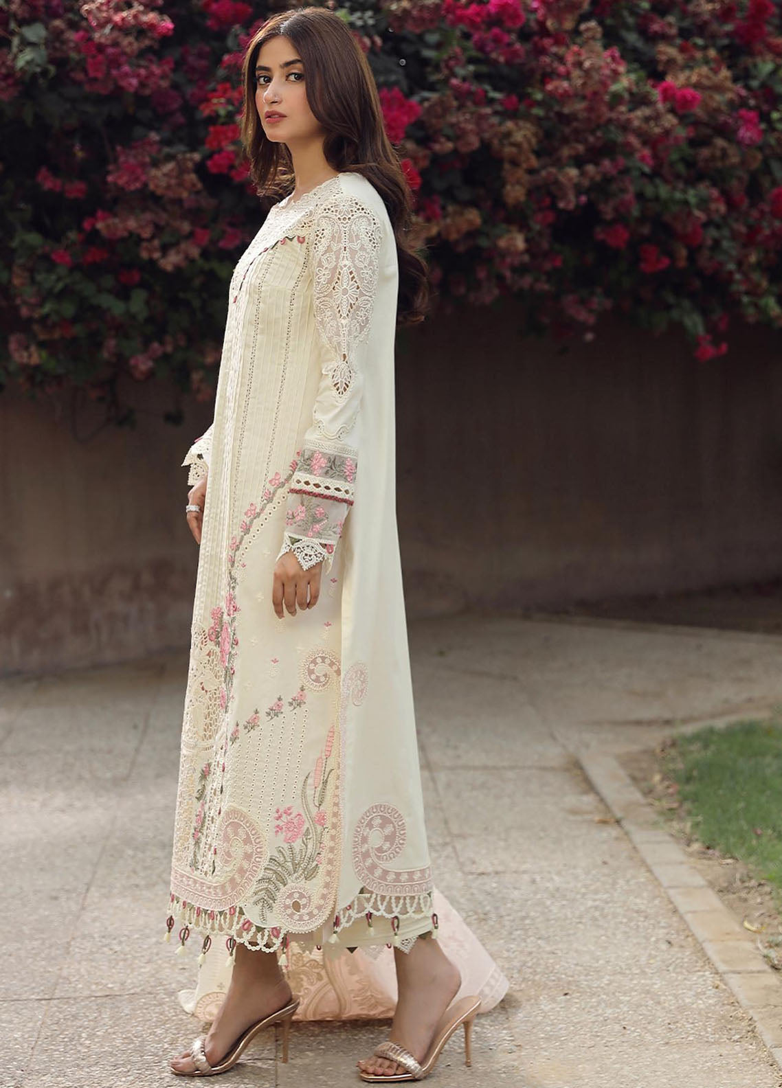 Qalamkar Unstitched Festive Lawn Collection 2024 PS-05 Amaar