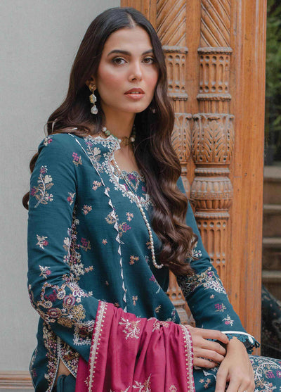 Qalamkar Unstitched Luxury Winter Collection 2023 SC-06 Calista