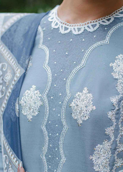 Qline By Qalamkar Unstitched Linen Collection 2023 WL-02 Aveline