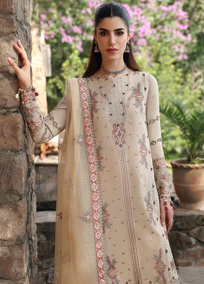 Qlinekari By Qalamkar Unstitched Linen Collection 2024 LM-11 Zia