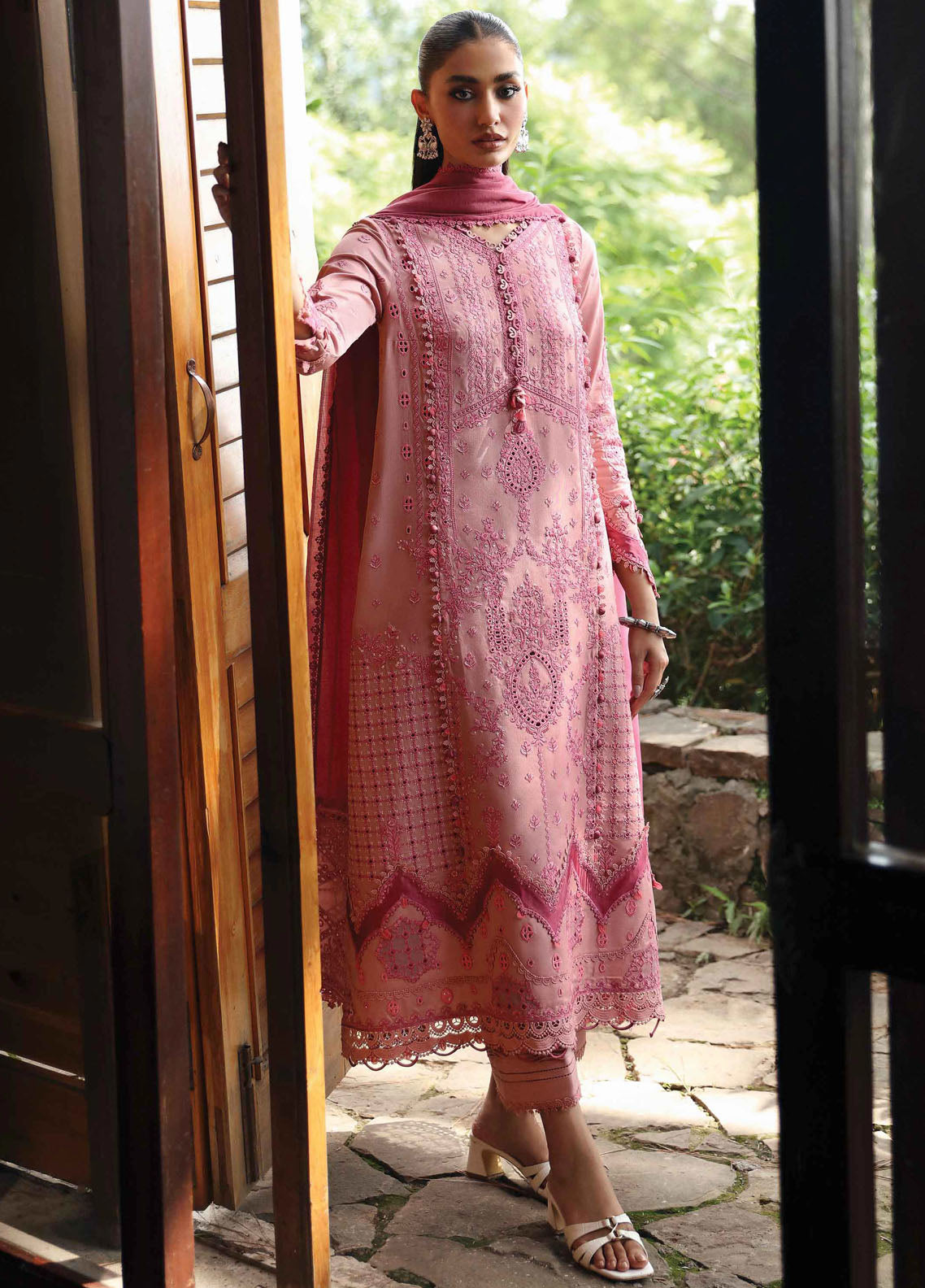 Qlinekari By Qalamkar Unstitched Linen Collection 2024 LM-12 Keira