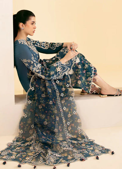 Qlinekari By Qalamkar Unstitched Lawn Collection 2024 SQ-05 Ela