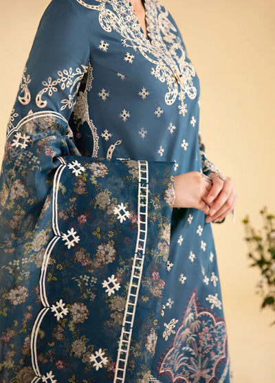 Qlinekari By Qalamkar Unstitched Lawn Collection 2024 SQ-05 Ela