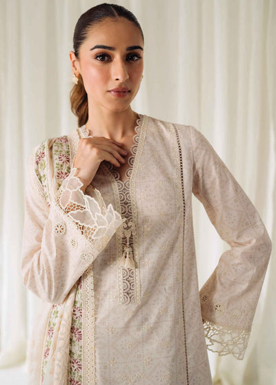 Qprints By Qalamkar Unstitched Lawn Collection 2024 AR-02 Elea