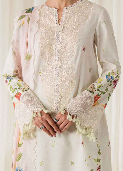 Qprints By Qalamkar Unstitched Lawn Collection 2024 AR-03 Jose