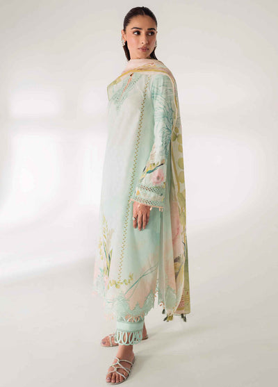 Qprints By Qalamkar Unstitched Lawn Collection 2024 AR-04 Nella