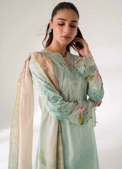 Qprints By Qalamkar Unstitched Lawn Collection 2024 AR-04 Nella