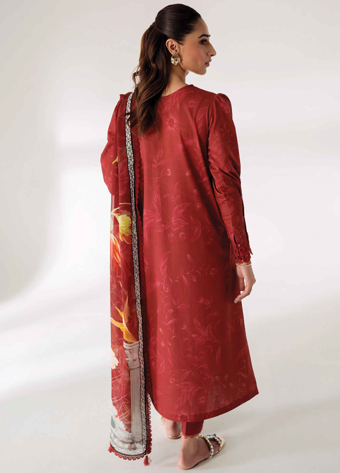 Qprints By Qalamkar Unstitched Lawn Collection 2024 AR-09 Renee