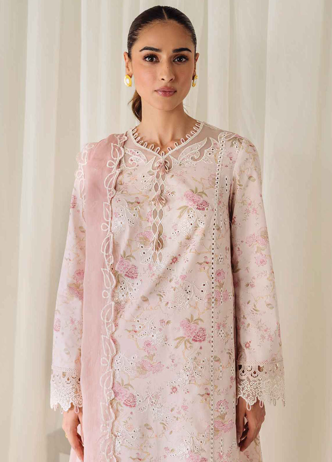 Qprints By Qalamkar Unstitched Lawn Collection 2024 AR-10 Helene