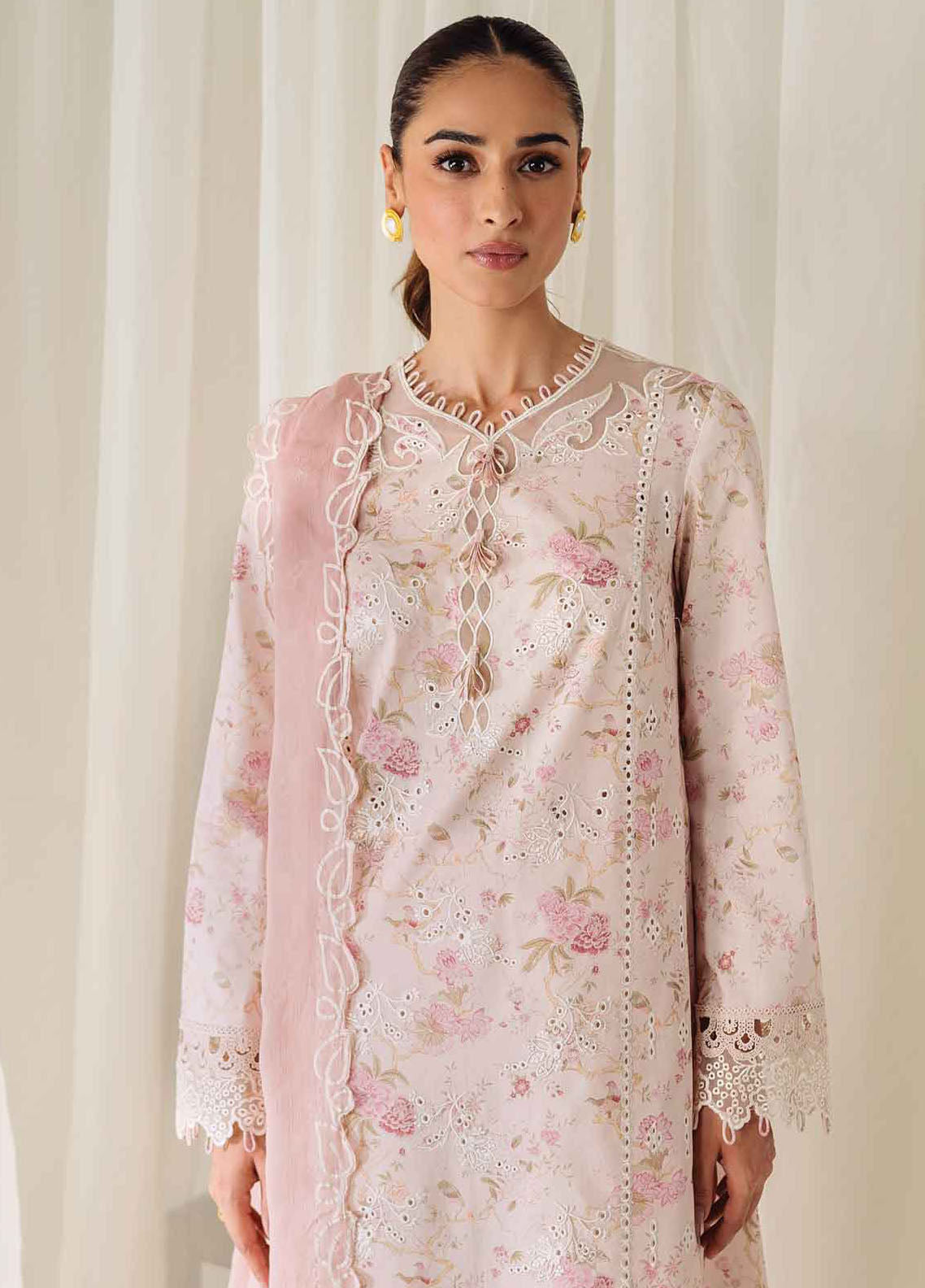 Qprints By Qalamkar Unstitched Lawn Collection 2024 AR-10 Helene