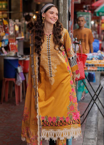 Rang-E-Bahar by Charizma Embroidered Lawn Suits Unstitched 3 Piece CRZ25RB CRB5-15