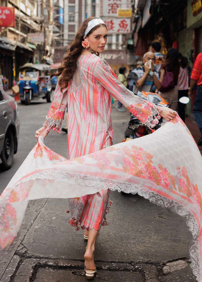 Rang-E-Bahar by Charizma Embroidered Lawn Suits Unstitched 3 Piece CRZ25RB CRB5-18