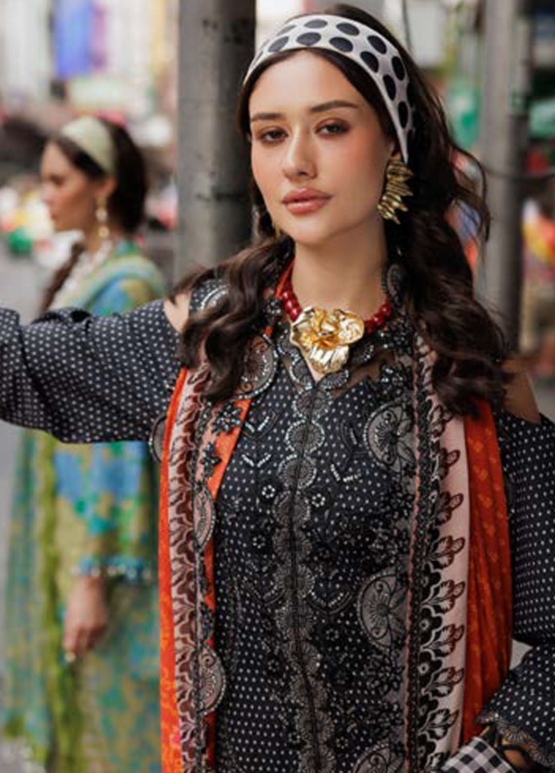 Rang-E-Bahar by Charizma Embroidered Lawn Suits Unstitched 3 Piece CRZ25RB CRB5-19