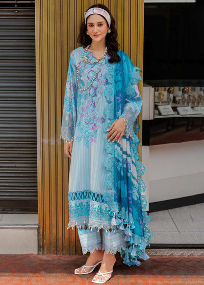 Rang-E-Bahar by Charizma Embroidered Lawn Suits Unstitched 3 Piece CRZ25RB CRB5-14
