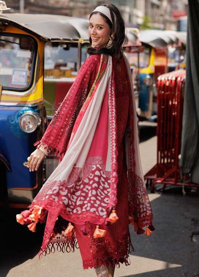 Rang-E-Bahar by Charizma Embroidered Lawn Suits Unstitched 3 Piece CRZ25RB CRB5-13