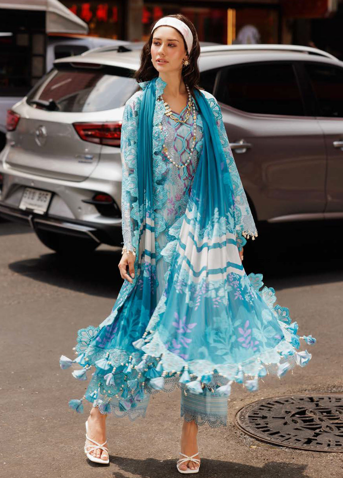 Rang-E-Bahar by Charizma Embroidered Lawn Suits Unstitched 3 Piece CRZ25RB CRB5-14