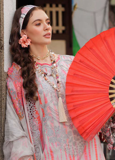 Rang-E-Bahar by Charizma Embroidered Lawn Suits Unstitched 3 Piece CRZ25RB CRB5-18