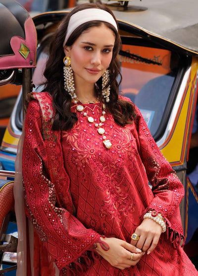 Rang-E-Bahar by Charizma Embroidered Lawn Suits Unstitched 3 Piece CRZ25RB CRB5-13