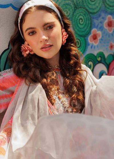 Rang-E-Bahar by Charizma Embroidered Lawn Suits Unstitched 3 Piece CRZ25RB CRB5-18