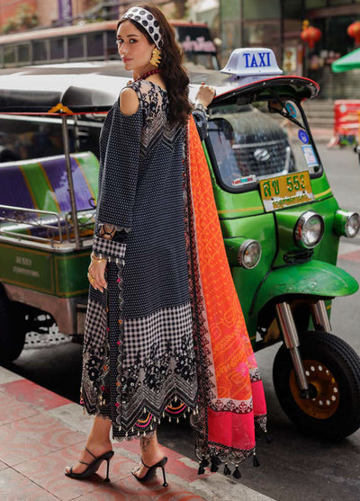 Rang-E-Bahar by Charizma Embroidered Lawn Suits Unstitched 3 Piece CRZ25RB CRB5-19