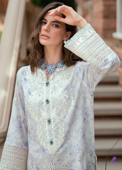 Roheenaz Embroidered Lawn Suits Unstitched 3 Piece D-08 A Aeris