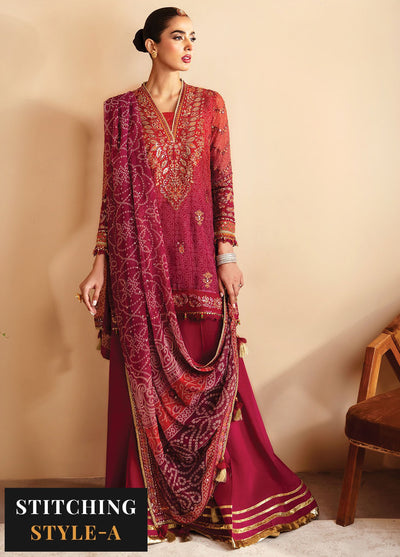 Raahi By Xenia Unsticthed Luxury Collection 2024 D-01 Arisa