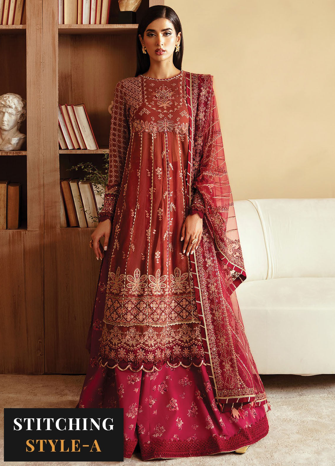 Raahi By Xenia Unsticthed Luxury Collection 2024 D-05 Ishma