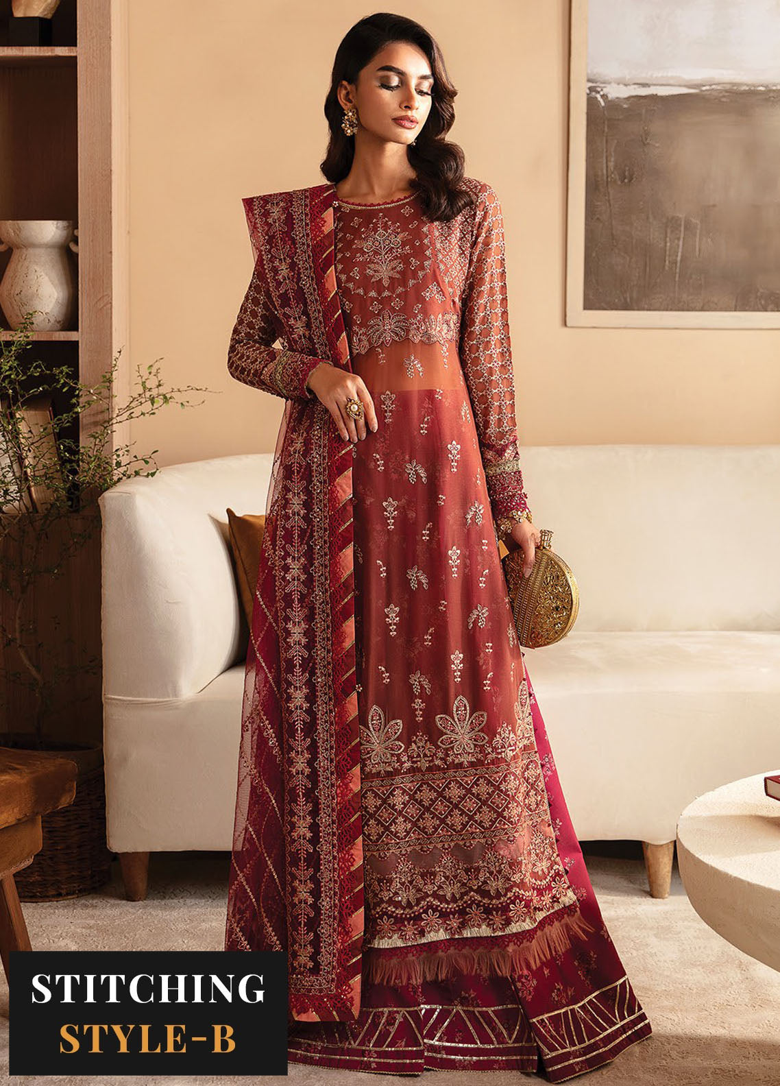 Raahi By Xenia Unsticthed Luxury Collection 2024 D-05 Ishma