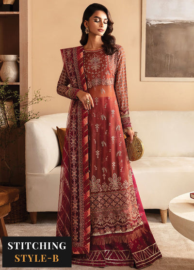 Raahi By Xenia Unsticthed Luxury Collection 2024 D-05 Ishma