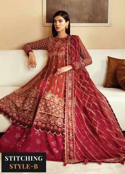 Raahi By Xenia Unsticthed Luxury Collection 2024 D-05 Ishma