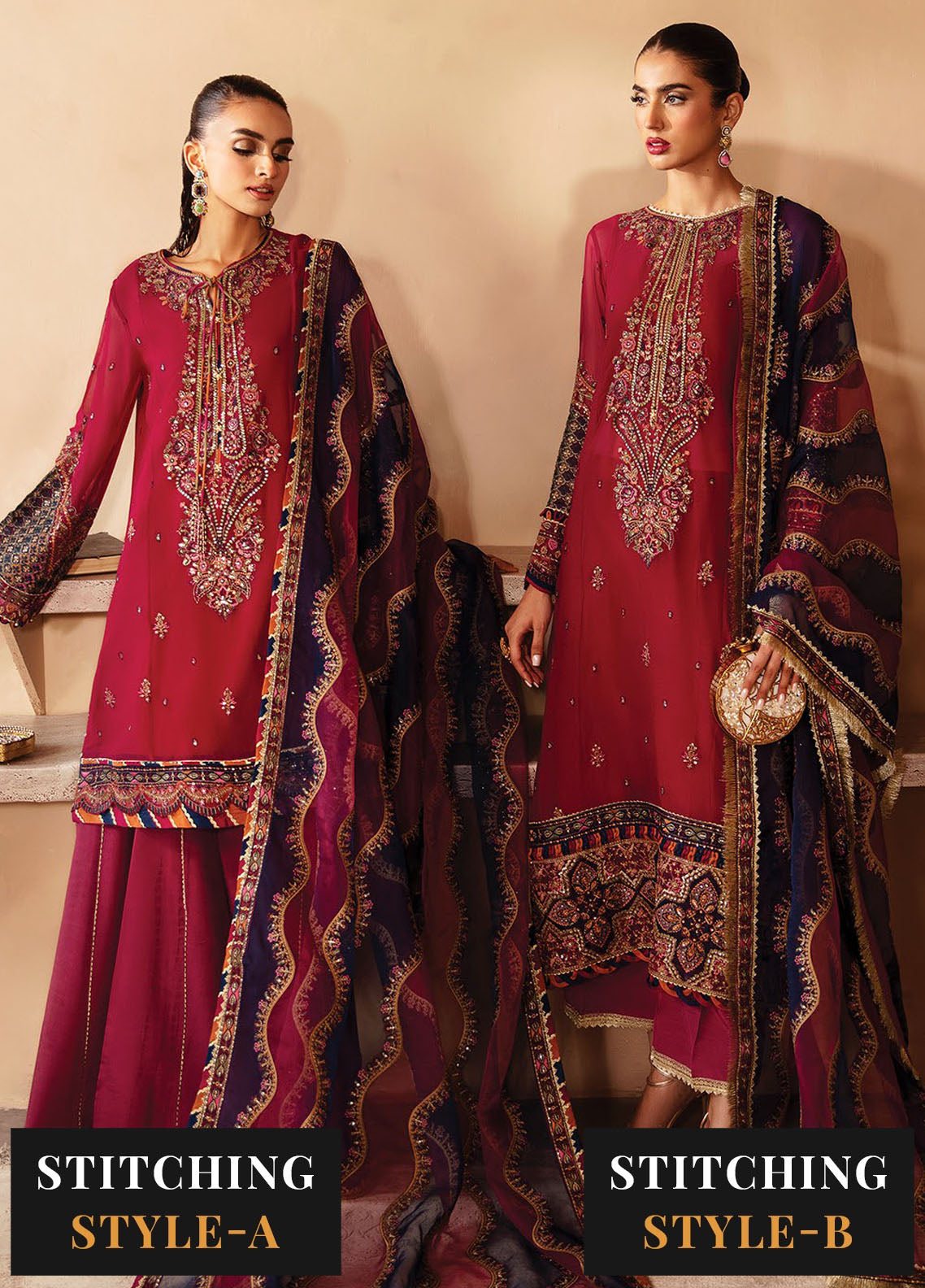 Raahi By Xenia Unsticthed Luxury Collection 2024 D-07 Mehkash