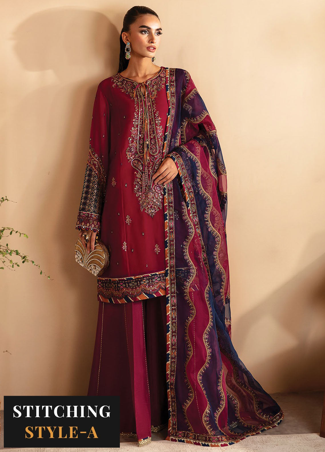 Raahi By Xenia Unsticthed Luxury Collection 2024 D-07 Mehkash