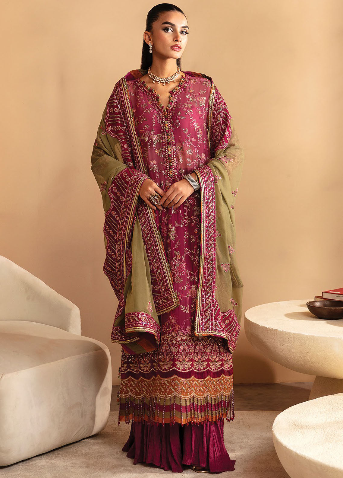 Raahi By Xenia Unsticthed Luxury Collection 2024 D-09 Nalika