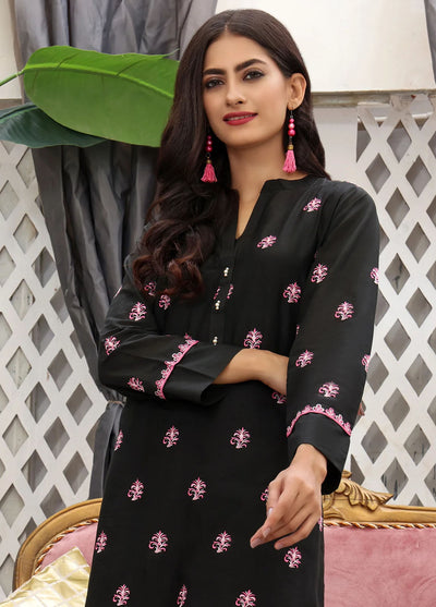 Rabia's Textiles Pret Embroidered Lawn Kurti RT1P14 Bliss