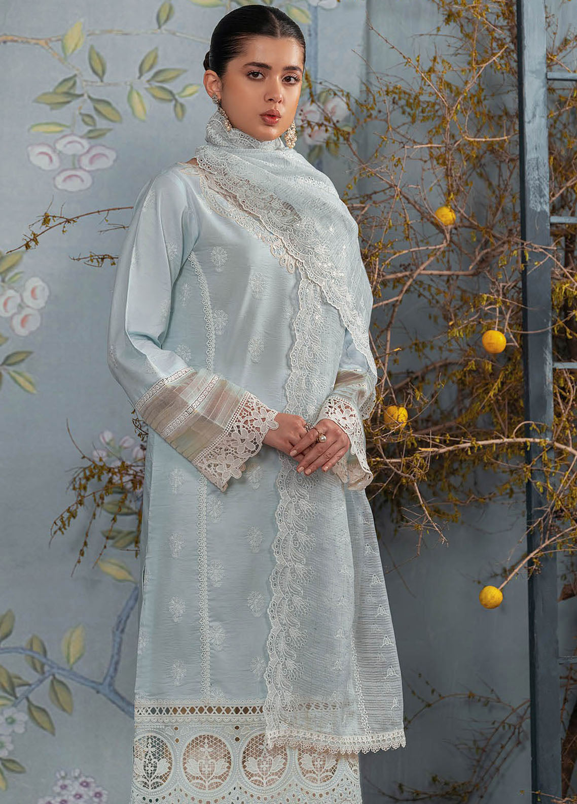 Rajbari Premium Chikankari Unstitched Edition 2024 D-05