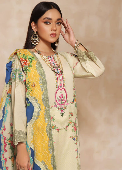 Rang-e-Hayah By Khas Unstitched Lawn Collection 2023 KL-1932