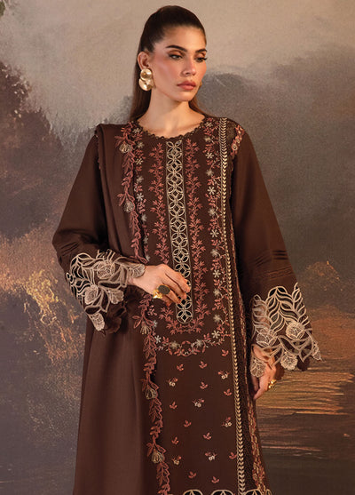 Rang Rasiya Unstitched Premium Winter Edit 2024 D-07 Hot Chocolate