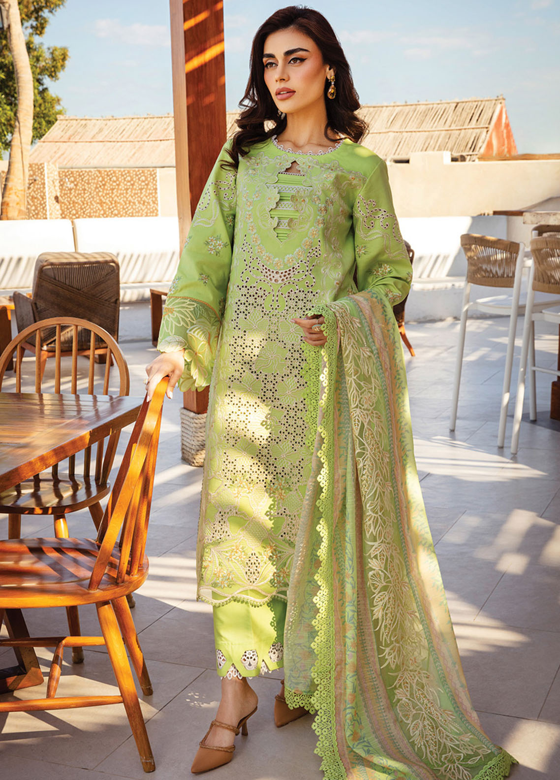 Rang Rasiya Embroidered Lawn Suits Unstitched 3 Piece RR25PS D-10 Ayleen