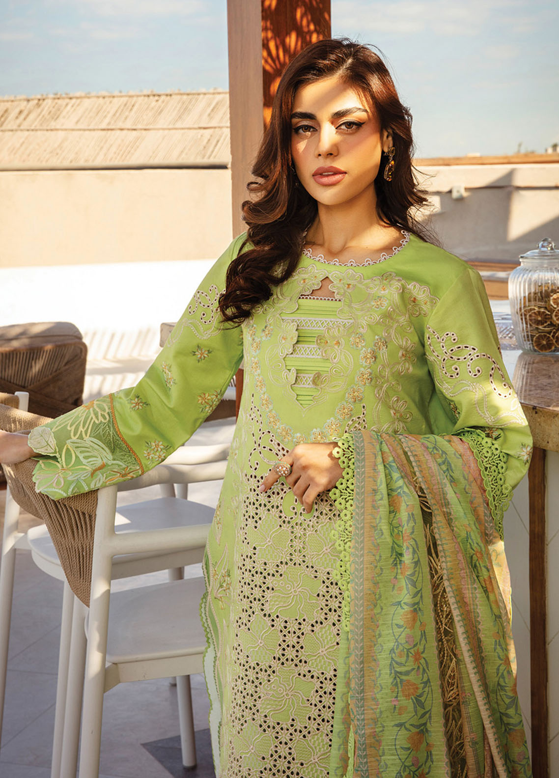 Rang Rasiya Embroidered Lawn Suits Unstitched 3 Piece RR25PS D-10 Ayleen