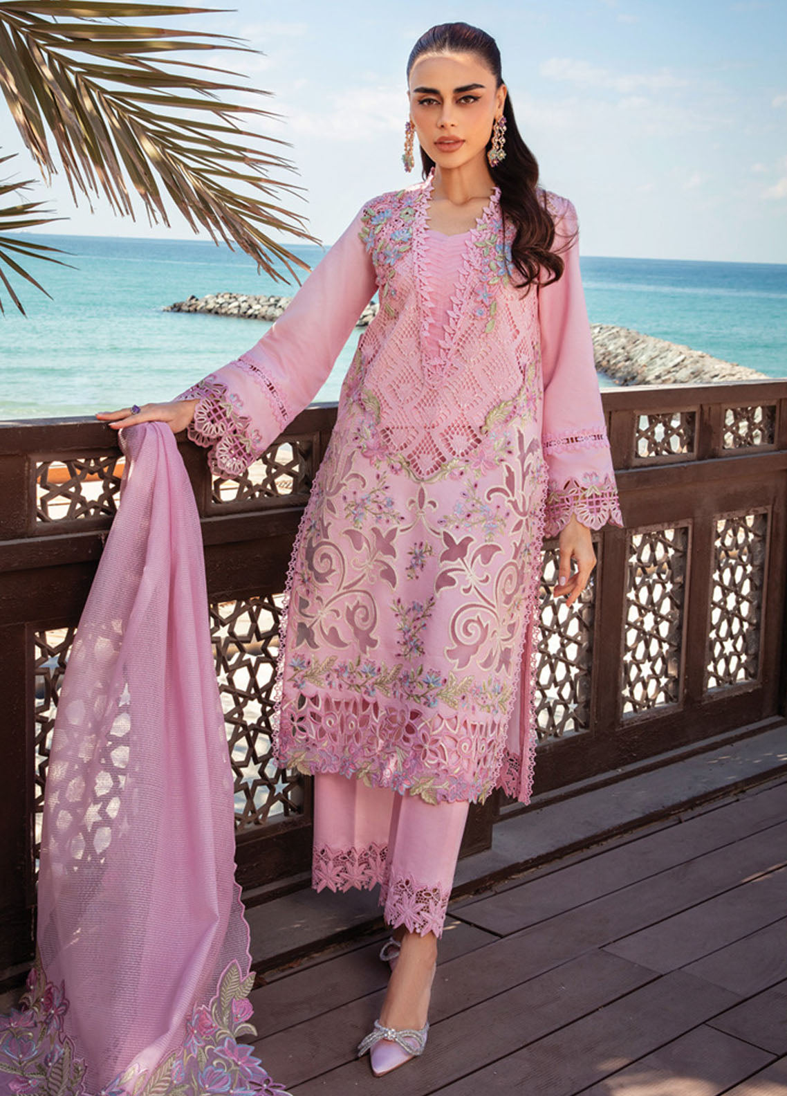 Rang Rasiya Embroidered Lawn Suits Unstitched 3 Piece RR25PS D-11 Natalia