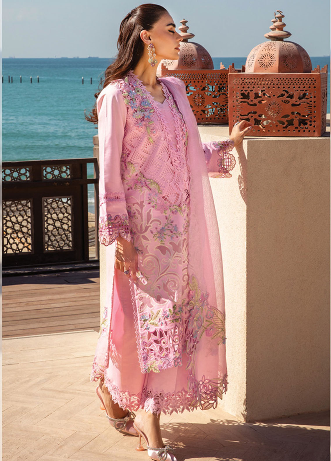 Rang Rasiya Embroidered Lawn Suits Unstitched 3 Piece RR25PS D-11 Natalia